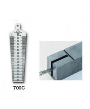 Taper Gage 700C แผ่นเกจวัดระยะห่างของร่องชิ้นงาน