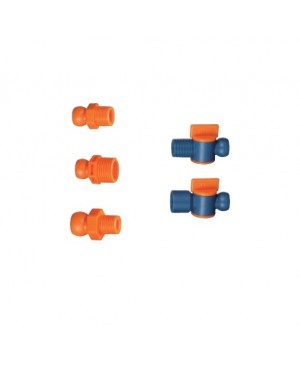 3/8" System Male & Female Connector