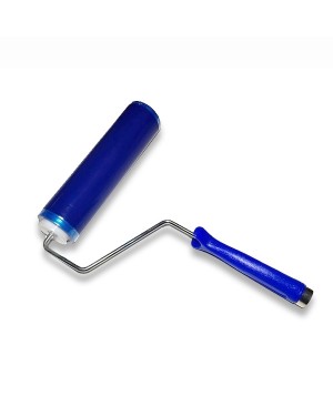 Blue Sticky Roller ลูกกลิ้งดูดฝุ่นสีน้ำเงินกันไฟฟ้าสถิต 8 นิ้ว