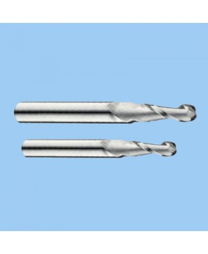 EB3302 Carbide Ballnose Endmill ดอกเอ็นมิลคาร์ไบท์ปลายมน 2 ฟัน