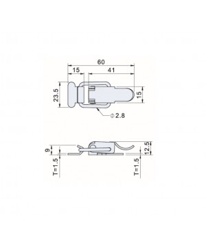 Line Latches C-121